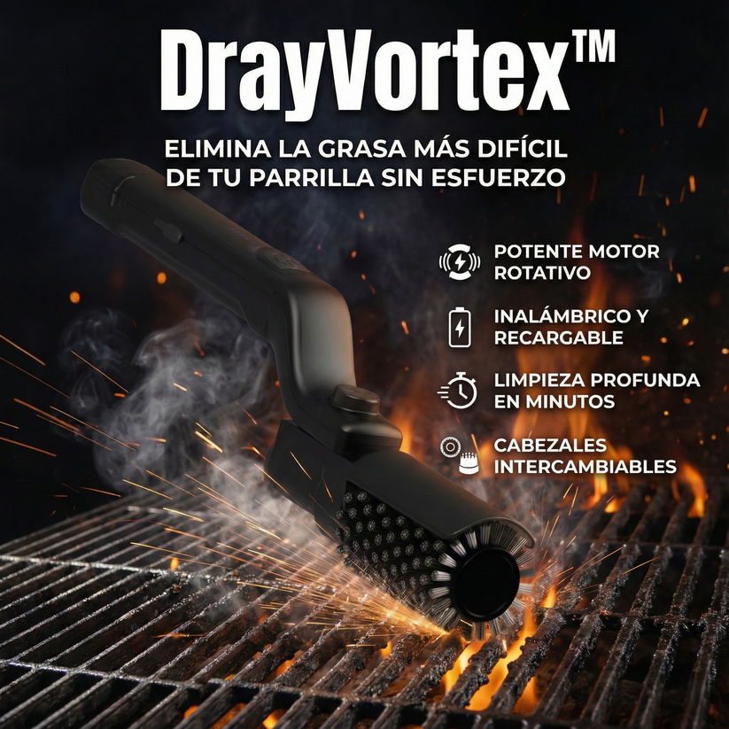 Cepillo De Limpieza De Parrilla Recargable