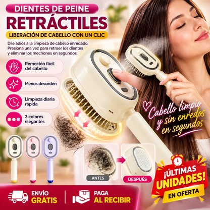Cepillo Eléctrico Sedia - Cabello suave y sin enredos