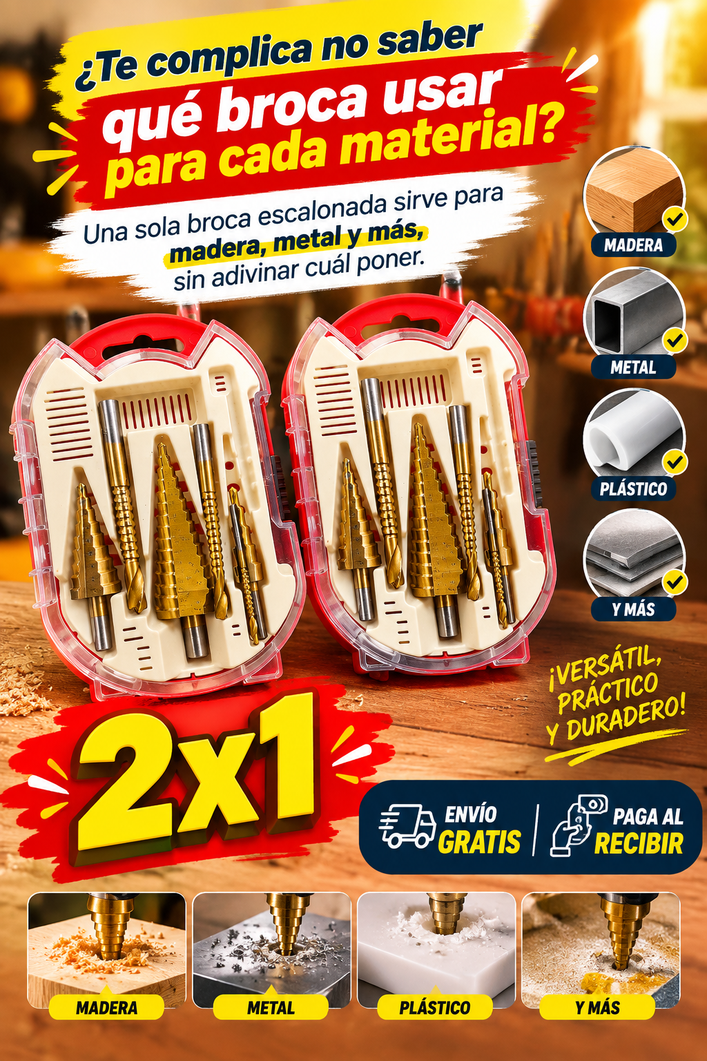 TitanPro - Ahorra Tiempo en Cada Perforación