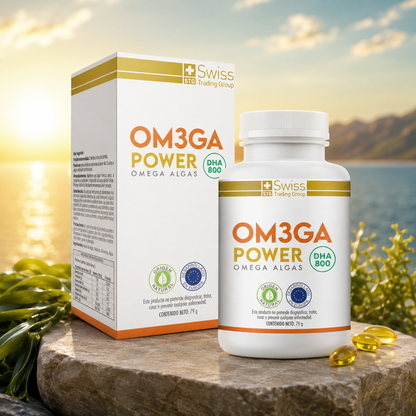 Om3ga Power - Omega 3 de algas DHA 800