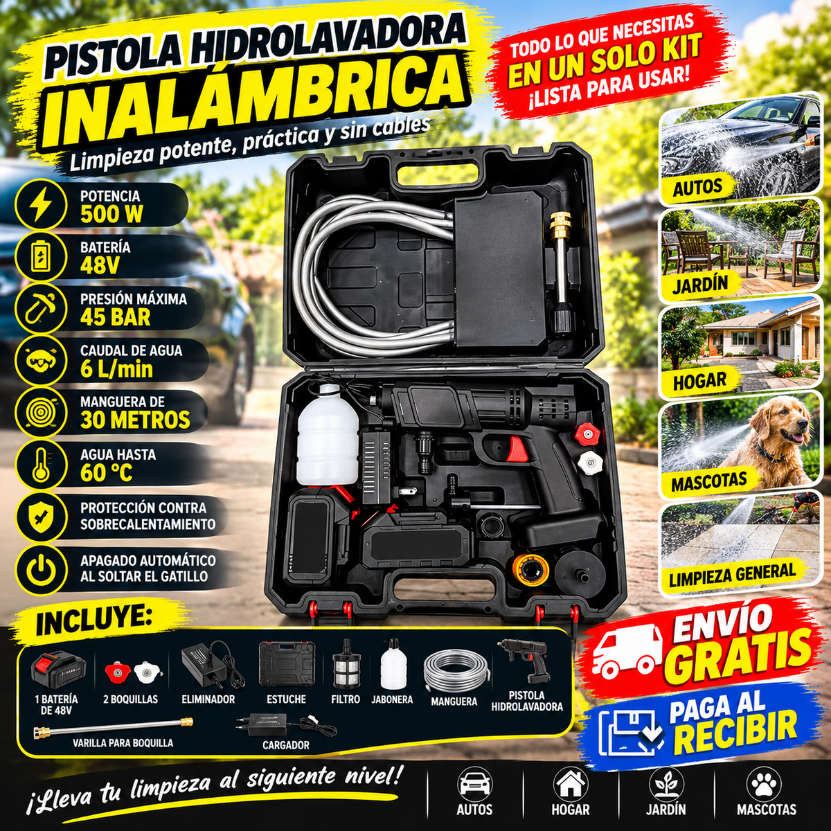 PowerWash Free – Limpieza a tu ritmo