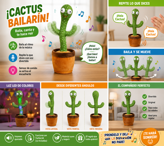 Cactus Bailarin Repetidor voz
