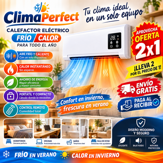 ClimaDuo - Calor o frío en un solo equipo